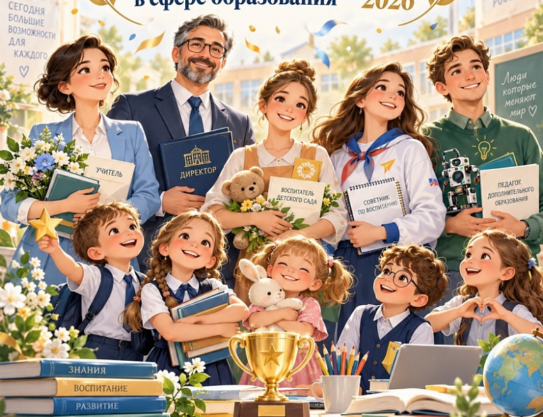 Стали известны имена победителей главных профессиональных конкурсов в сфере образования — 2026! 