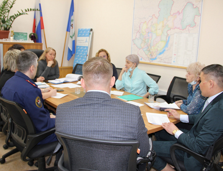 9 марта Уполномоченный по правам ребенка в Иркутской области Татьяна Афанасьева провела рабочее совещание